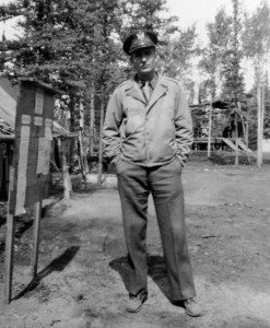 Captain George V. Egge, 93rd Regimental Supply Officer. 1942