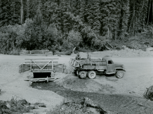 NARA302png 770 340th Engr Getting water for camp at Wat. Lake Junction