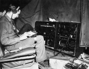 The 843rd Signal Corps provided radio and telegraph operators for all Alaska Highway Engineer Regiments. 1942
